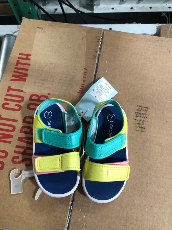 Photo 2 of *NEW WITH TAGS*Toddler Tate Ankle Strap Sandals - Cat & Jack SIZE 7T