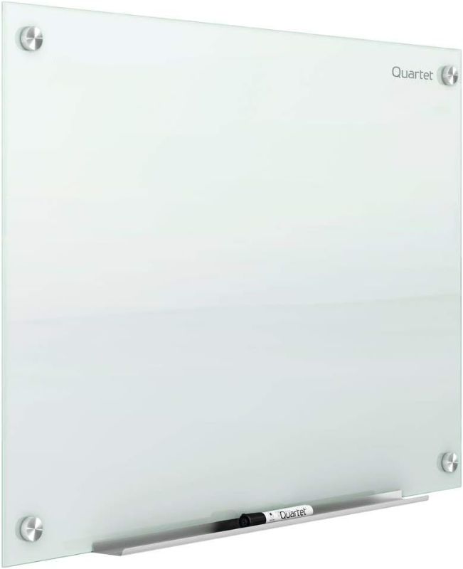 Photo 1 of Quartet Infinity® Glass Magnetic Dry-Erase Board, 48" x 36" (4' x 3'), White Surface