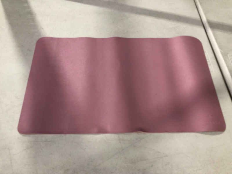 Photo 1 of Knodel Non-Slip Desk Mat, 23.6"x13.8" Pink