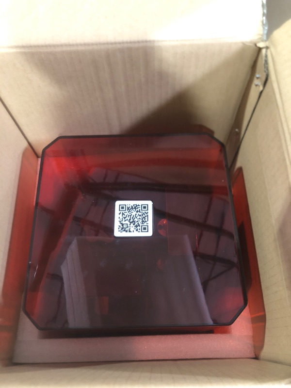 Photo 4 of Creality Official HALOT-ONE (CL-60) Resin 3D Printer with Precise Intergral Light Source, WiFi Control and Fast Printing,Dual Cooling & Filtering System, Assembled Out of The Box Red/Black