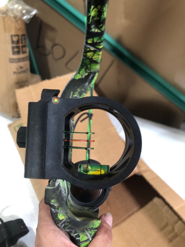 Photo 4 of Bear Archery Royale Ready to Hunt Compound Bow Package for Adults and Youth, 12”- 27” Draw Length, 5-50 Lbs Draw Weight, Up to 290 FPS, Limbs Made in USA, Limited Life-Time Warranty Right Hand Toxic