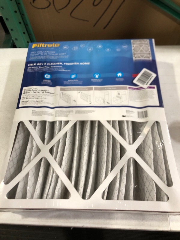 Photo 2 of 3M Filtrete Ultra Allergen Healthy Living Deep Pleat Furnace Filter