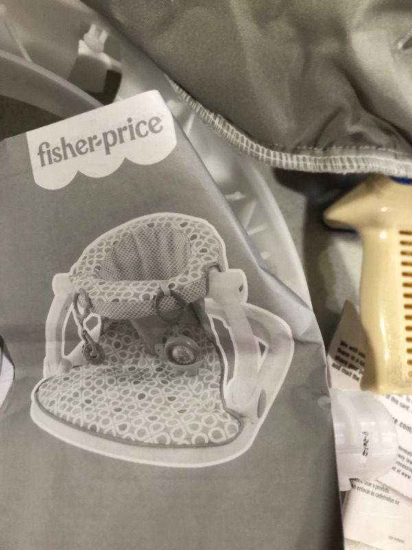 Photo 1 of Fisher-Price Portable Baby Chair Sit-Me-Up Floor Seat, Honeydew Drop