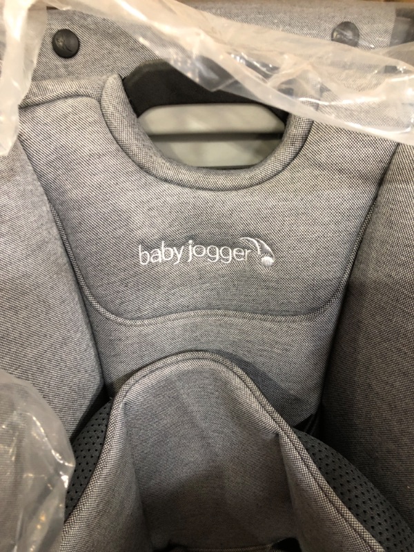 Photo 2 of Baby Jogger City Turn Rotating Convertible Car Seat | Unique Turning Car Seat Rotates for Easy in and Out, Phantom Grey