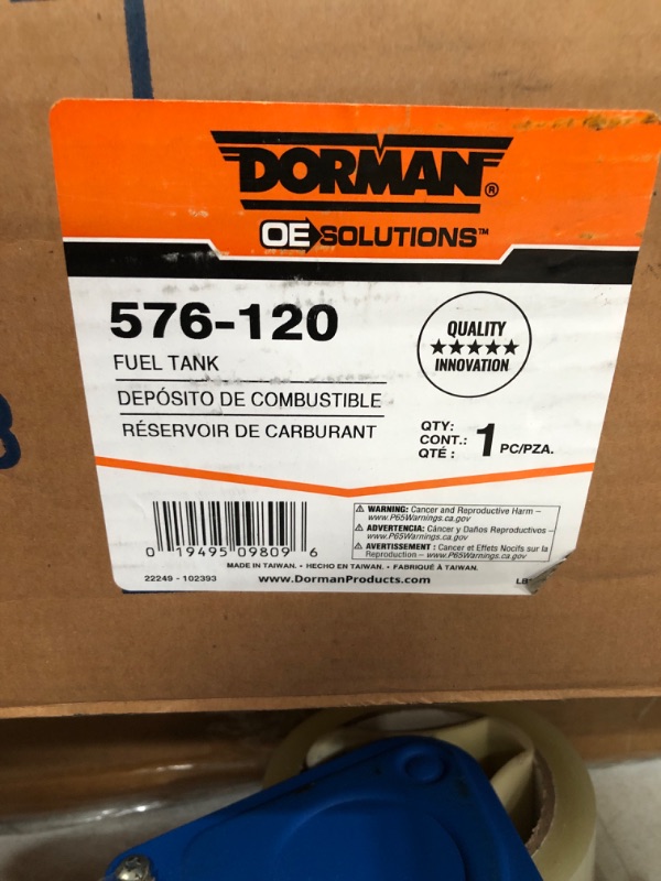 Photo 3 of Dorman 576-120 Rear Fuel Tank Compatible with Select Ford Models