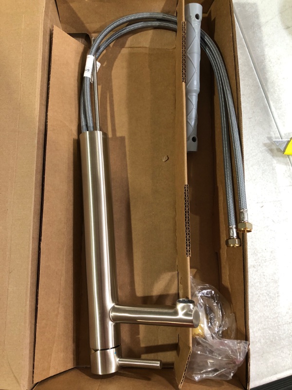 Photo 2 of *******PARTS ONLY*****
Moen 6192BN Align One-Handle Single Hole Modern Vessel Sink Bathroom Faucet, Brushed Nickel