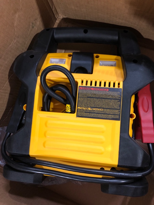 Photo 5 of DEWALT DXAEJ14 Digital Portable Power Station Jump Starter: 