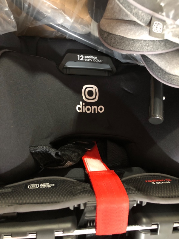 Photo 4 of **PARTS ONLY** Diono Radian 3QX 4-in-1 Rear & Forward Facing Convertible Car Seat Black