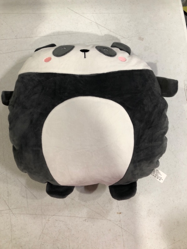 Photo 2 of ARELUX 16in Soft Panda Anime Plush Pillow Cute Stuffed Animal Plush Toy Kawaii 