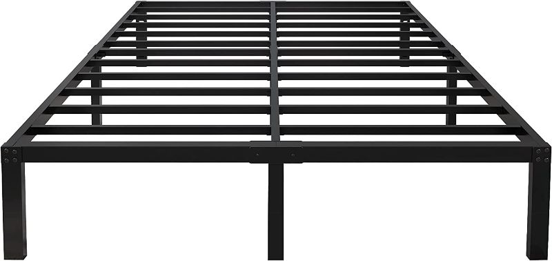 Photo 1 of **See Notes**
yookare 14 Inch Tall 3500lbs Heavy Duty Metal Bed Frame/with Storage/Mattress (Full) 