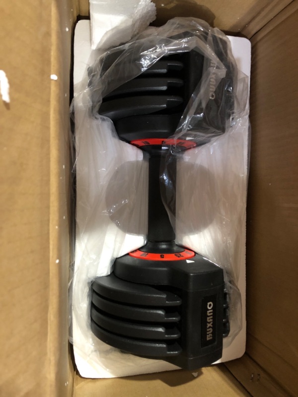 Photo 1 of Adjustable Dumbbell 25/55LB 5 In 1 Single Dumbbell for Men and Women 