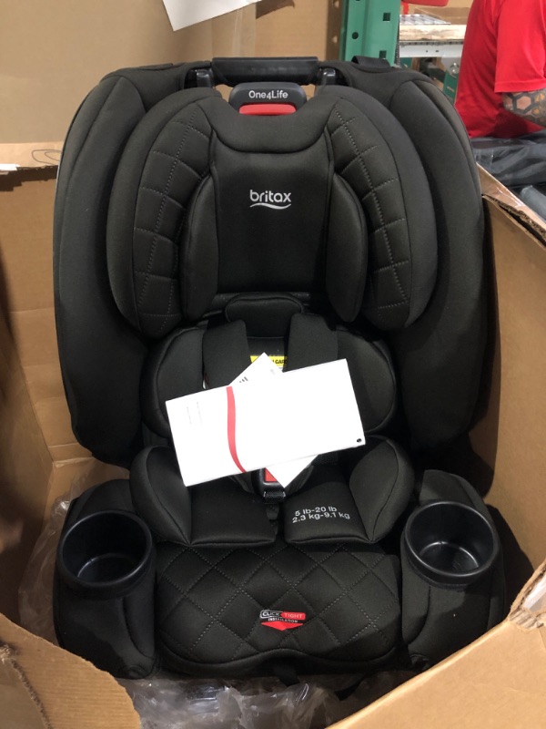 Photo 3 of Britax One4Life ClickTight All-in-One Car Seat, Black Diamond