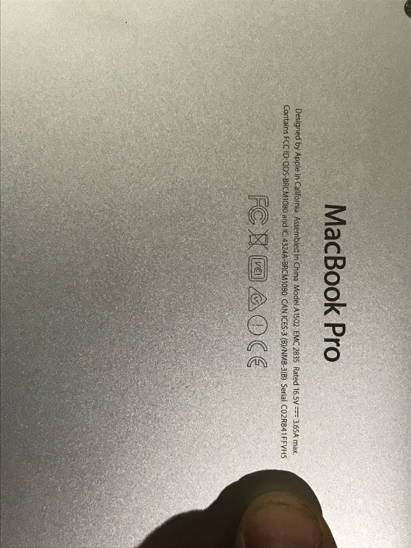 Photo 3 of see notes- 13-inch MacBook Pro - Silver