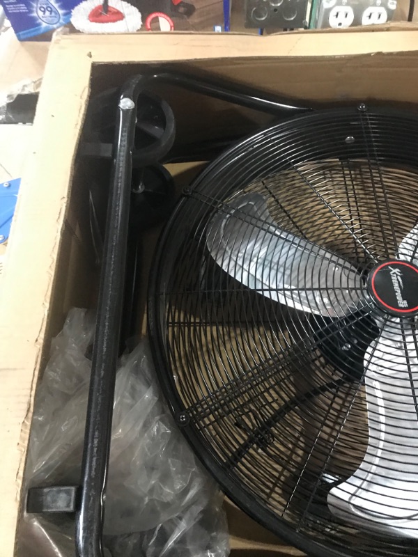 Photo 2 of BILT HARD 24" 7800 CFM High Velocity Industrial Drum Fan, 3-Speed Heavy Duty Metal Shop Fan for Warehouse, Workshops, Garage, Factory and Basement - UL Listed 24 inch 1-Pack