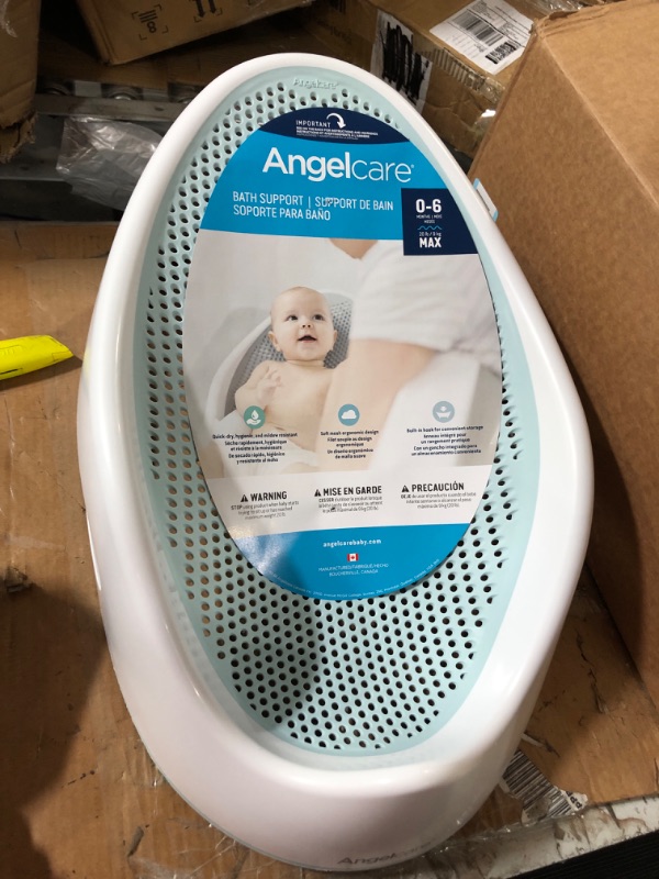 Photo 2 of Angelcare Baby Bath Support (Aqua) | Ideal for Babies Less than 6 Months Old