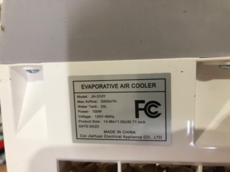 Photo 5 of Air Choice 3-in-1 Evaporative Air Cooler