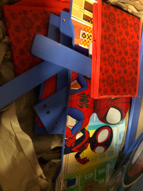 Photo 2 of Delta Children Kids Convertible Activity Bench - Greenguard Gold Certified, Marvel Spidey and His Amazing Friends