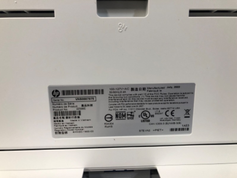 Photo 2 of HP Laserjet Pro 4001ne Black & White Printer with HP+ Smart Office Features