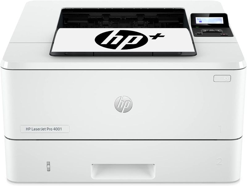 Photo 1 of HP Laserjet Pro 4001ne Black & White Printer with HP+ Smart Office Features