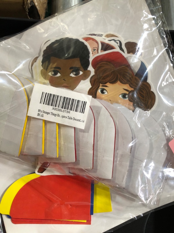 Photo 1 of 9 pcs Stranger Things Table Decorations