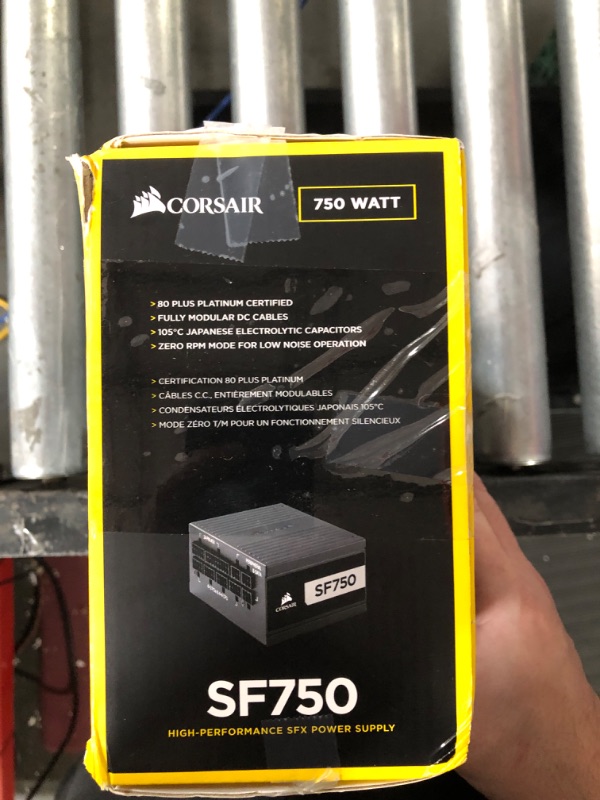 Photo 7 of Corsair SF Series, SF750, 750 Watt, SFX, 80+ Platinum Certified, Fully Modular Power Supply (CP-9020186-NA) 750 Watts Power Supply