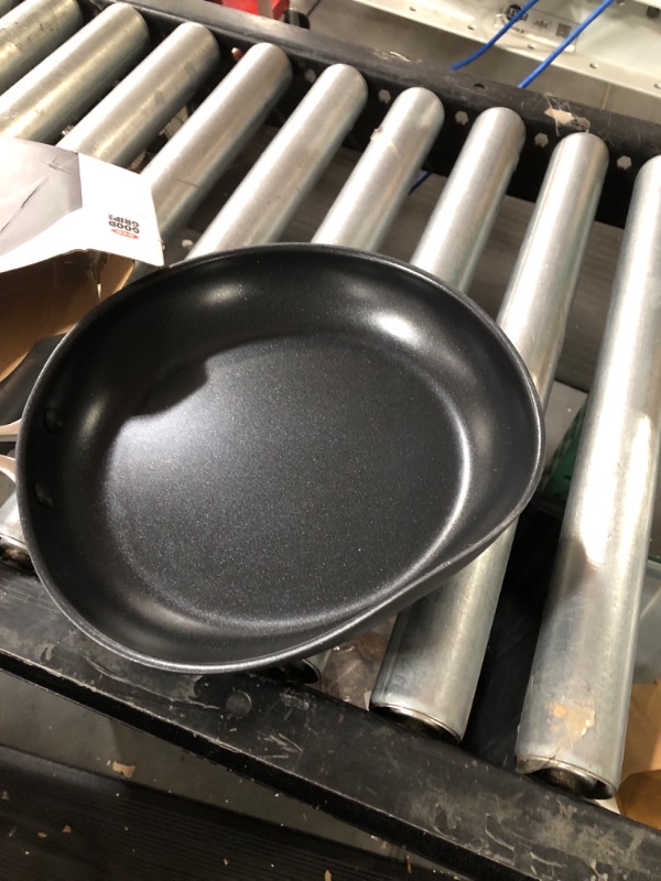 Photo 3 of *DENTED* Good Grips 10 in. Hard-Anodized Aluminum Ceramic Nonstick Frying Pan in Black