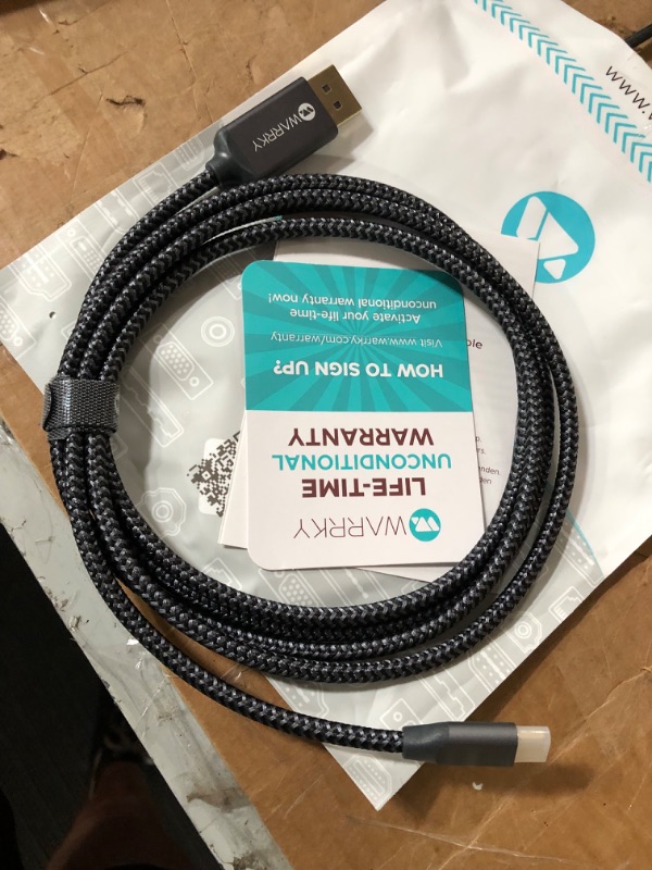 Photo 1 of Warrky USB C to HDMI Cable 4K, 15ft 