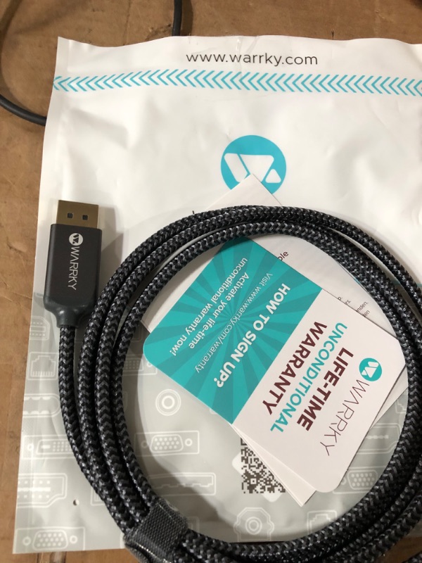 Photo 2 of Warrky USB C to HDMI Cable 4K, 15ft 