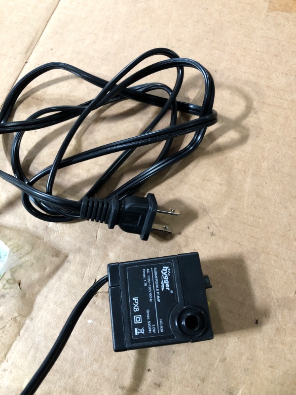 Photo 1 of **SEE NOTES** HYGGER Submersible Pump Male Cord