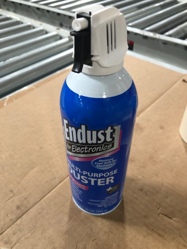 Photo 2 of Endust 11384 Compressed Air Duster, 10oz Can