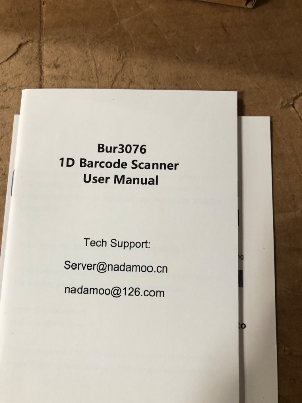 Photo 2 of UNESTED * NADAMOO Wireless Barcode Scanner 