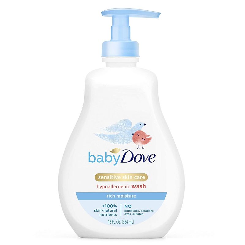 Photo 1 of Baby Dove Tip To Toe Wash Rich Moisture - 13 oz, Pack of 4
