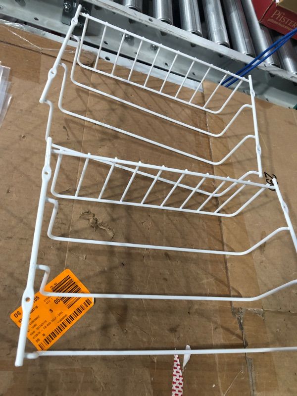 Photo 1 of 11X7.5X3.5 METAL SHELF/RACK 
NO HARWARE 