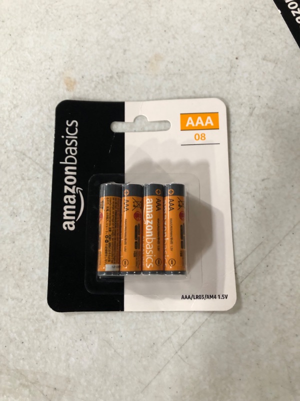 Photo 2 of Amazon Basics AAA 8 Count (Pack of 11)