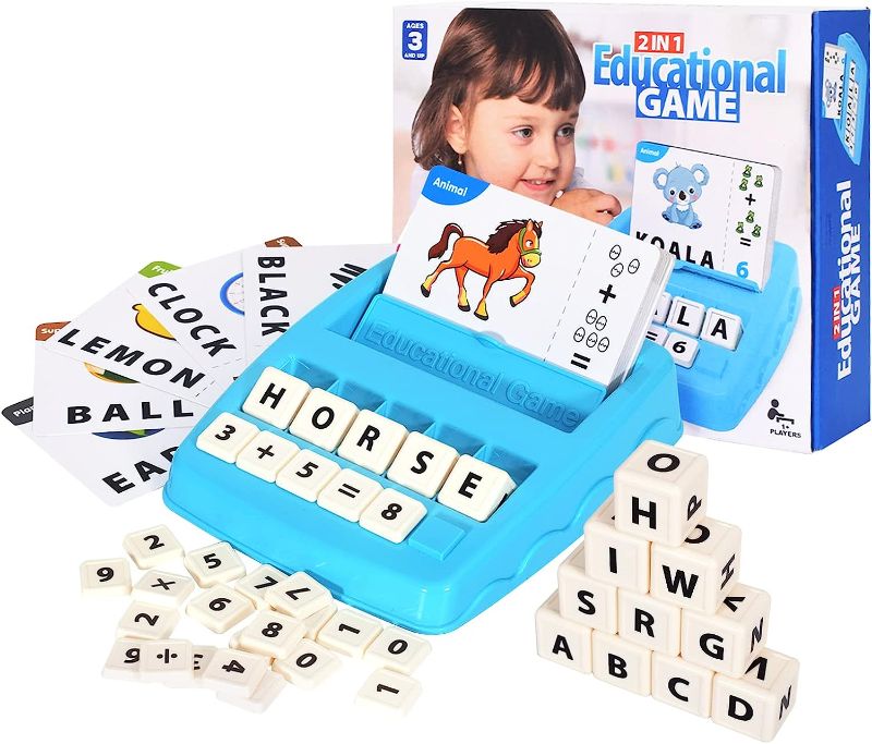 Photo 1 of DDAI Matching Letter Game Educational Games 3PACK