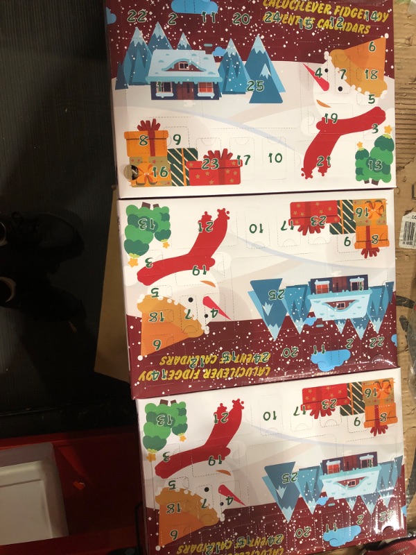 Photo 2 of BUNDLE OF 3 Advent Calendar 2022, Lalucilever 25 Days Christmas Holiday Countdown Advent Calendars