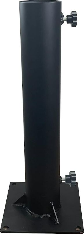 Photo 1 of 1.5" to 3" Flag Pole Black Deck Mount

STOCK PHOTO FOR REFERENCE ONLY.
