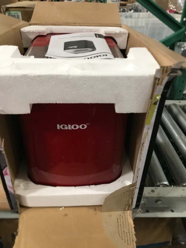 Photo 3 of ***USED - UNTESTED - SEE NOTES***
Igloo ICEB26RR Automatic Portable Electric Countertop Ice Maker
