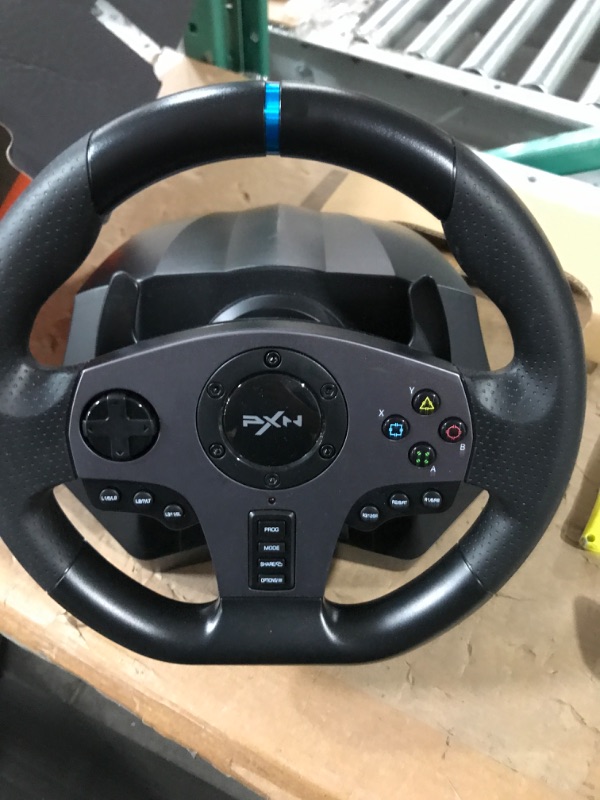 Photo 4 of PXN V9 Gaming Racing Wheel with Pedals and Shifter, Steering Wheel for PC, Xbox One, Xbox Series X/S, PS4, PS3 and Nintendo Switch