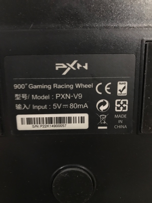 Photo 3 of PXN V9 Gaming Racing Wheel with Pedals and Shifter, Steering Wheel for PC, Xbox One, Xbox Series X/S, PS4, PS3 and Nintendo Switch