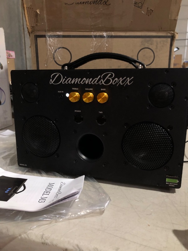 Photo 9 of DiamondBoxx M3 Loud Bluetooth Speaker, 400 Watt Max, 