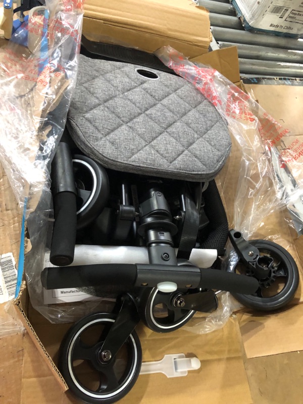 Photo 2 of Dream On Me Lightweight and Compact Coast Rider Stroller- Gray