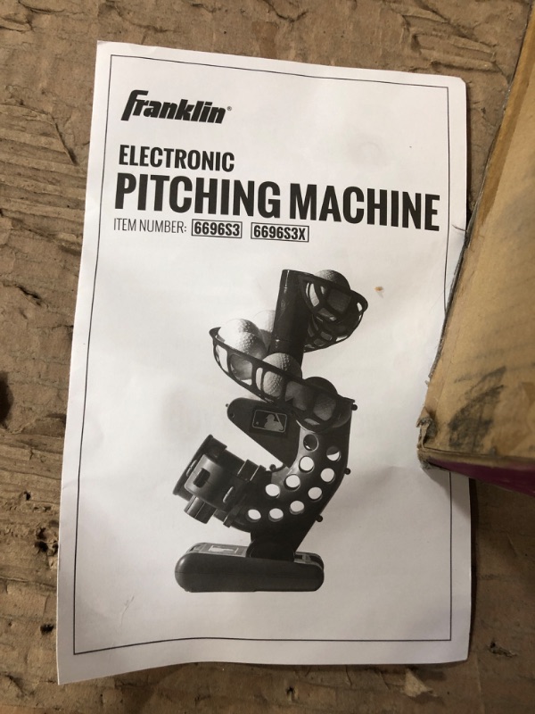 Photo 2 of Franklin Sports MLB Electronic Baseball Pitching Machine