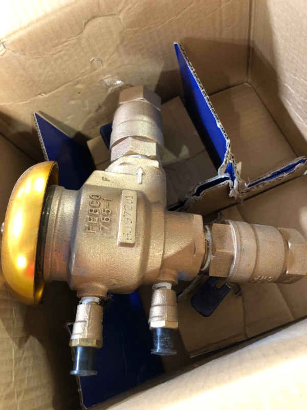 Photo 7 of 1/2 IN Bronze Pressure Vacuum Breaker Backflow Preventer, Quarter Turn Shutoff Valves
