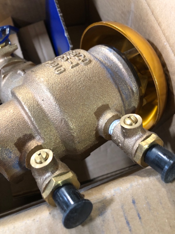 Photo 5 of 1/2 IN Bronze Pressure Vacuum Breaker Backflow Preventer, Quarter Turn Shutoff Valves
