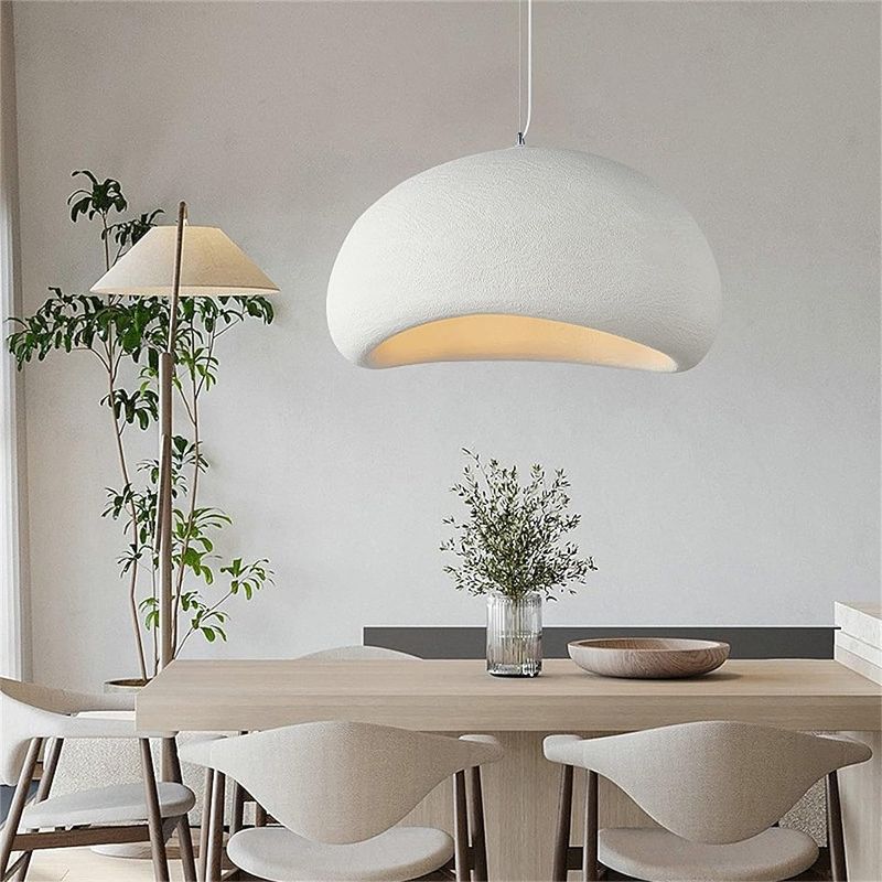 Photo 1 of *USED* JAYMP 30cm Modern Pendant Light, Bird Nest Shape Lighting Fixture Diameter 11.8 inch White