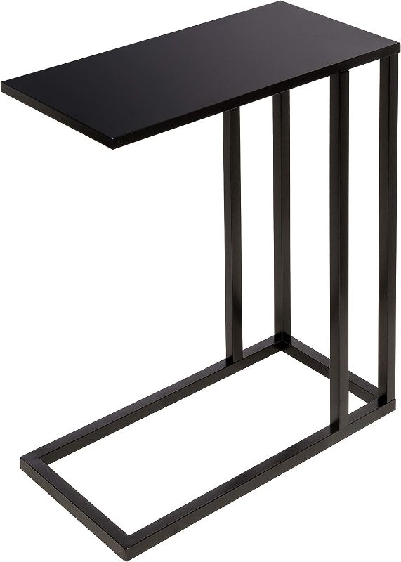 Photo 1 of **PARTS ONLY** STOCK PHOTO REFRENCE ONLY **Honey-Can-Do C End Table TBL-08725 Black