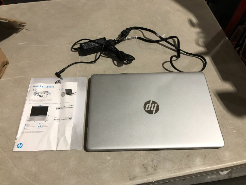 Photo 2 of HP 15 Notebook, 15.6" HD Screen Laptop, Intel Core i3-1115G4, 32GB DDR4 RAM, 1TB SSD, Webcam, HDMI, Wi-Fi, Windows 11 Home, Natural Silver 32GB RAM | 1TB SSD Non-Touch | Silver