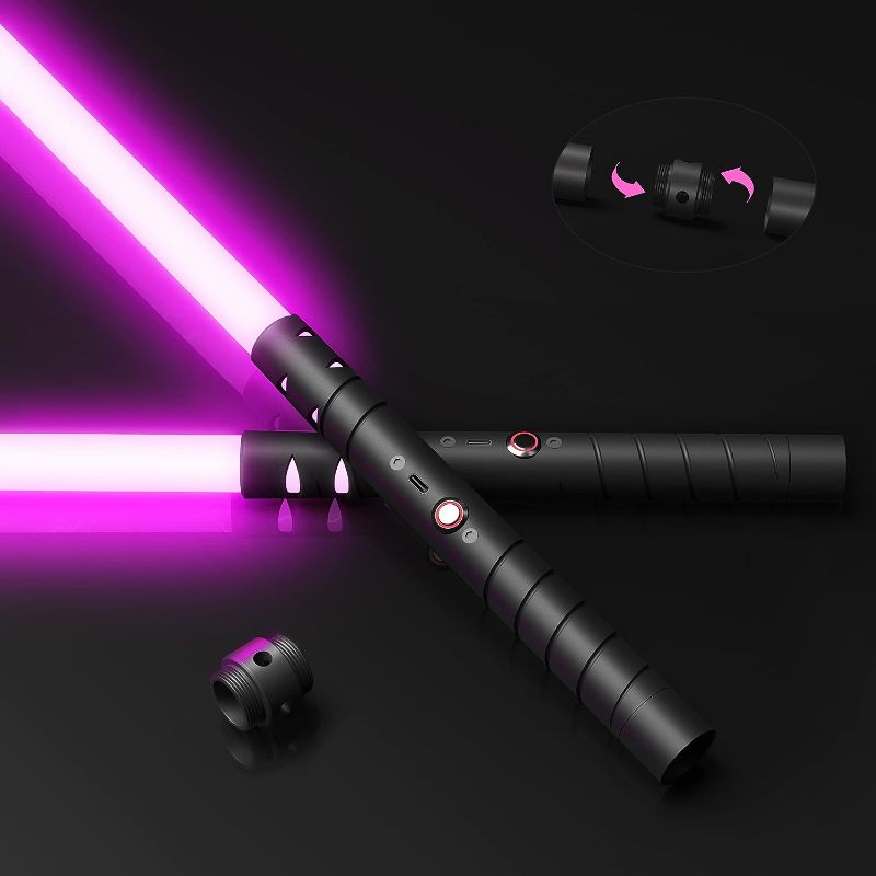 Photo 1 of * one lightsaber works intermittently * 
Pro Double Bladed Dueling Lightsaber 2 Pack | Heavy-Duty Dual Light Saber