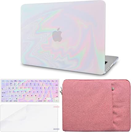 Photo 1 of KECC Compatible with MacBook Air 13 inch Case Soft Pink